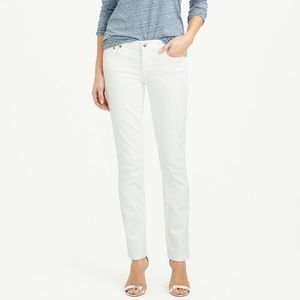 J. Crew Matchstick Jean - white